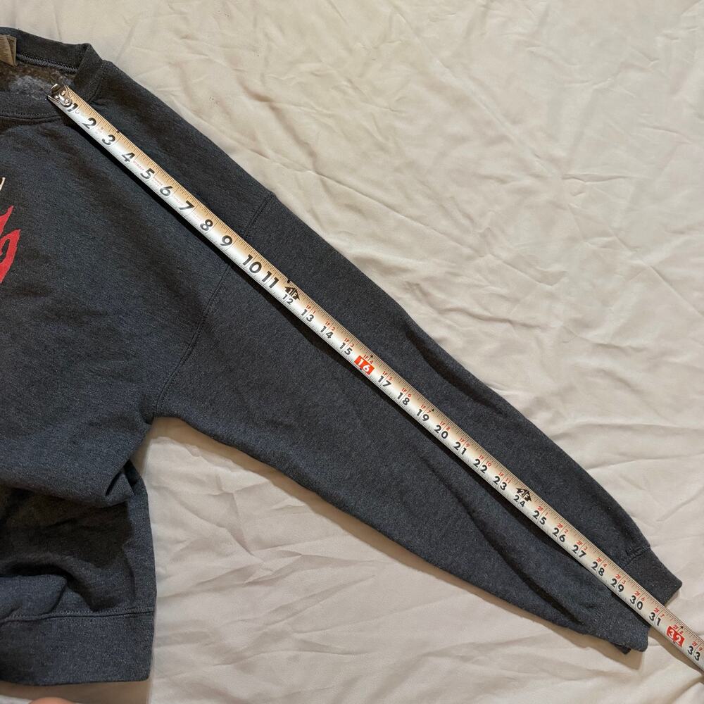 Gildan Bram Stoker Dracula Graphic Crewneck Sweatshirt Large - Picture 10 of 10